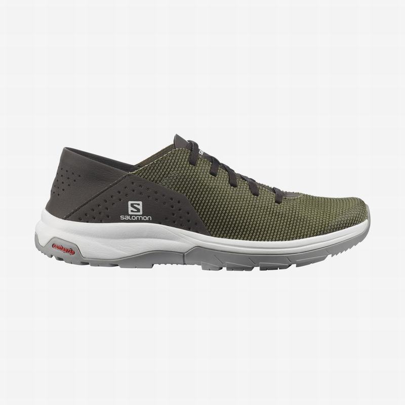 SALOMON TECH LITE Philippines - Men's Water Shoe - Deep Green | 107649-XTK